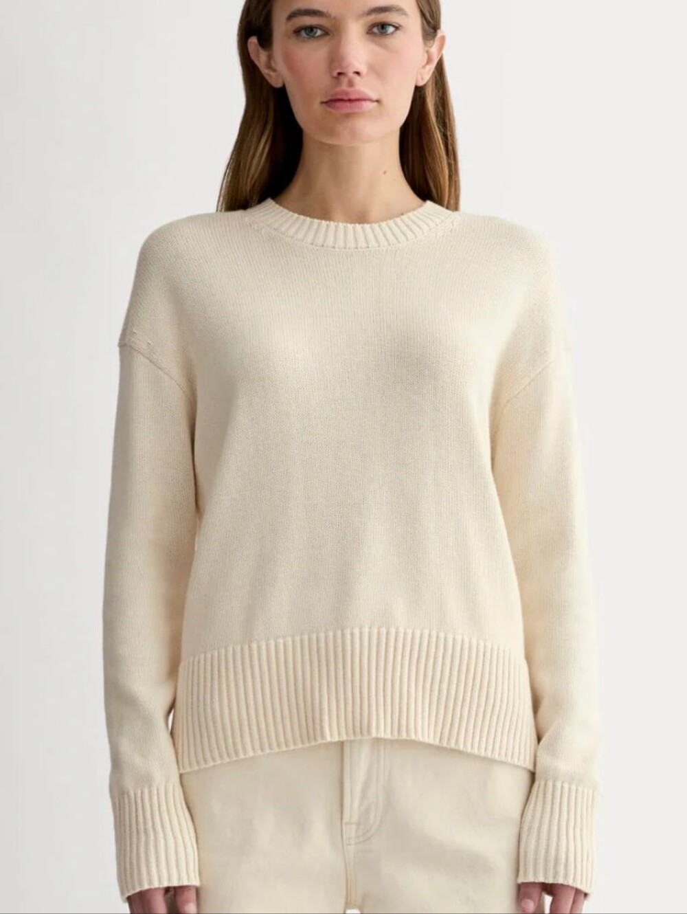 🆕EVERLANE The Boxy Sweater in Everyday Cotton